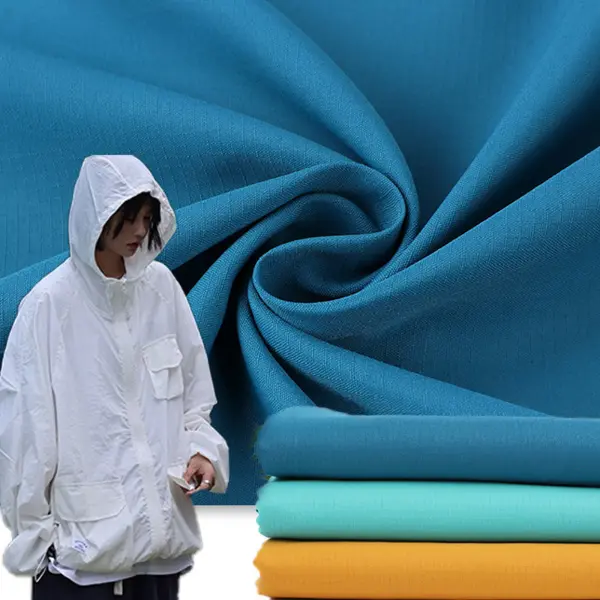 Polyester Pongee Shirt Fabric